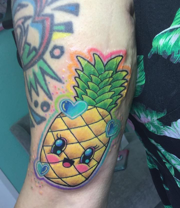 donna david recommends Pineapple Girly Cute Tattoos