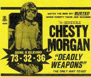anna backes recommends Deadly Weapons Chesty Morgan