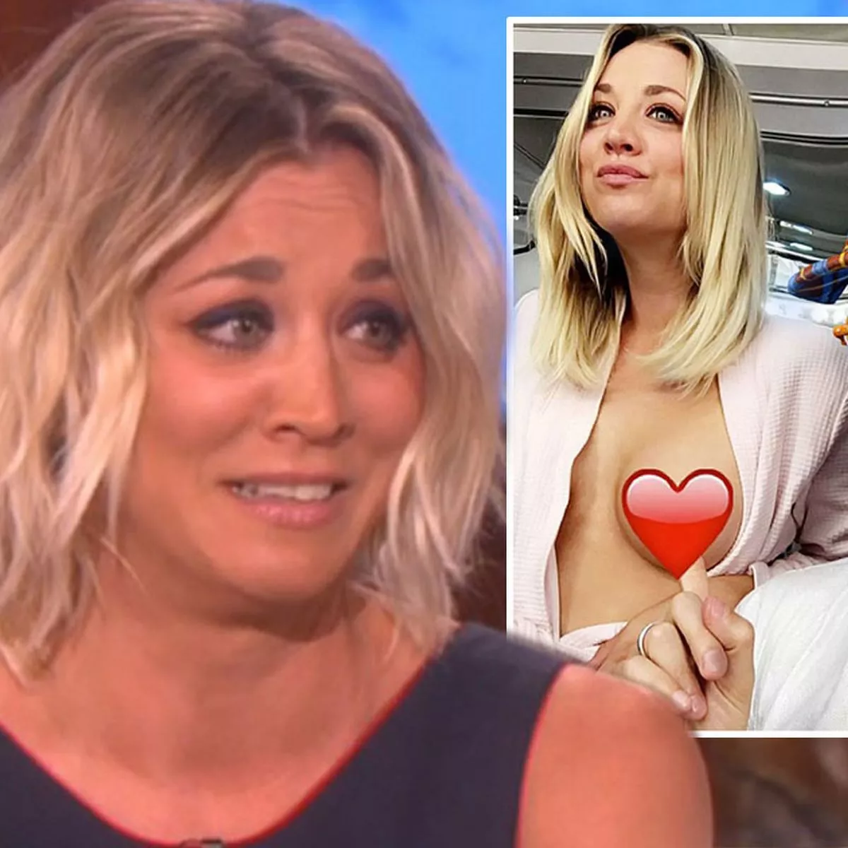 carl pennington recommends kaley cuoco boob snap pic