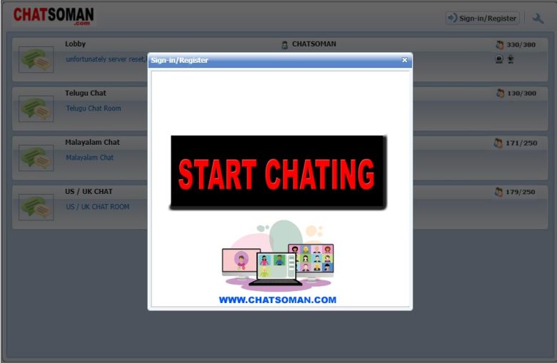 chris erskin recommends Free Telugu Chat Rooms