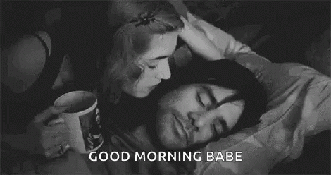 Best of Good morning gif couple