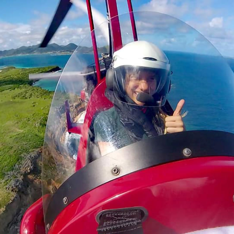 chris modine recommends gyrocopter girl instagram pic