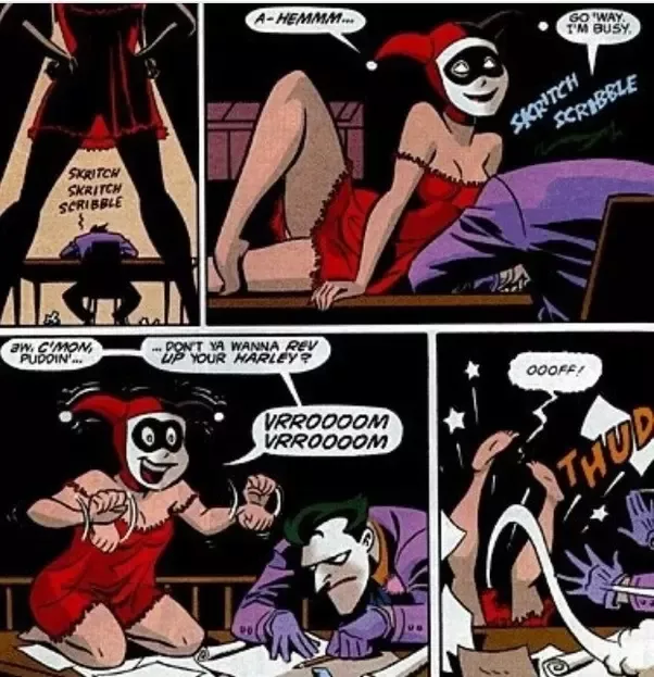 anuj bihani recommends Harley Quinn And Deadshot Sex