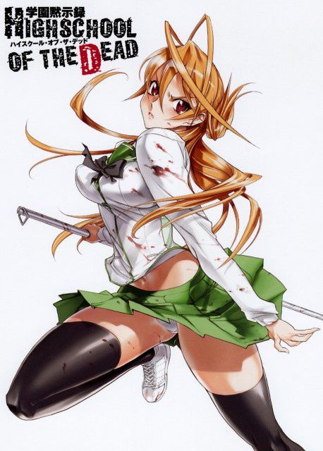 colleen bahr recommends Highschool Of The Dead Fanservice