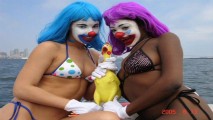 aaron macho recommends hollie stevens clown porn pic