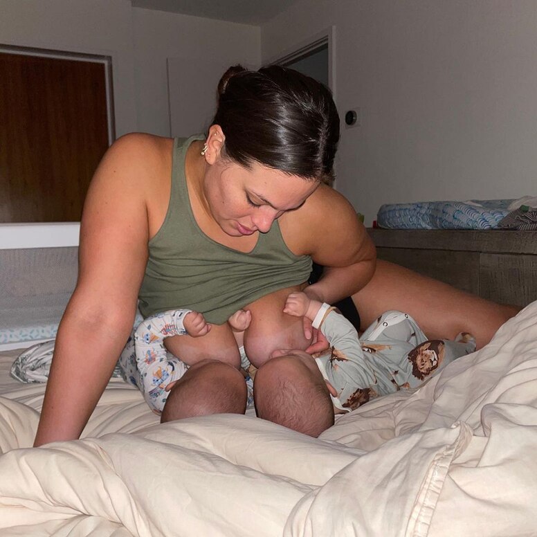 hot mom breastfeeding video
