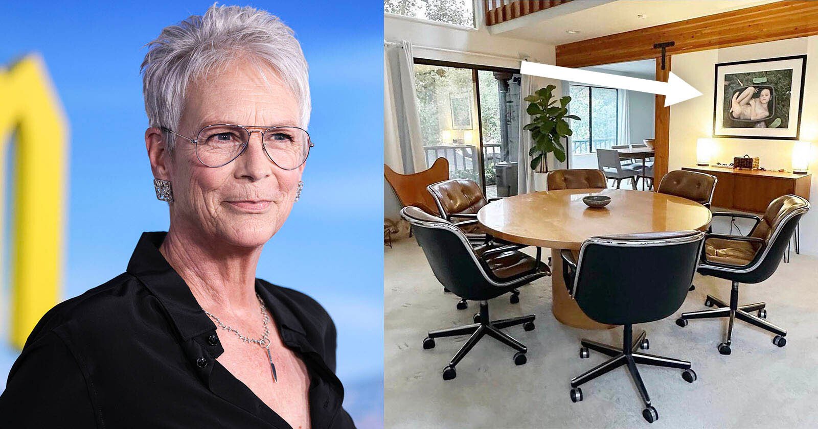 jamie lee curtis fake