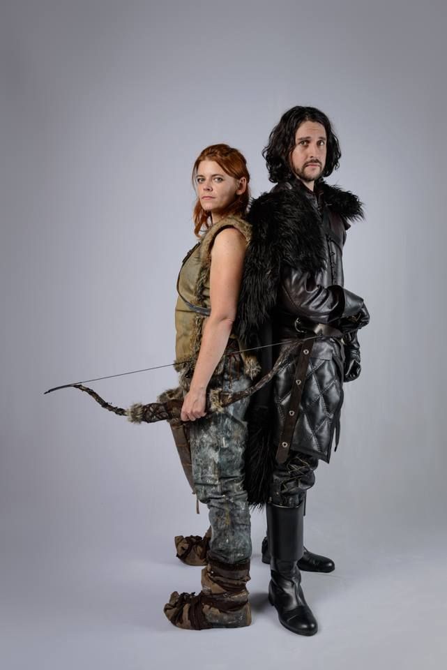 bailey sartin share jon snow ygritte costume photos