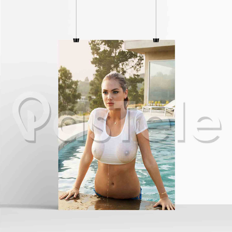 bree burgess add kate upton wet tee photo