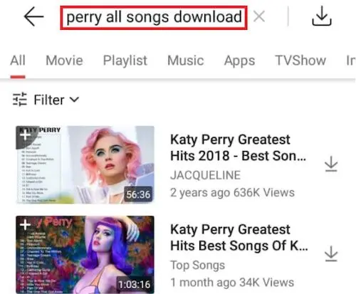 daisy cajas recommends Katy Perry Song Download