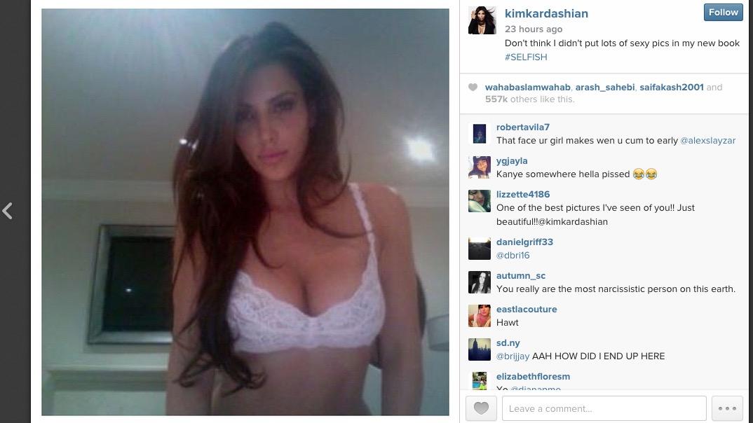 bill wolfe recommends kim k selfie uncensored pic