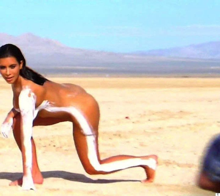 Best of Kim kardashian naked shoot