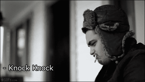 Best of Knock knock gif