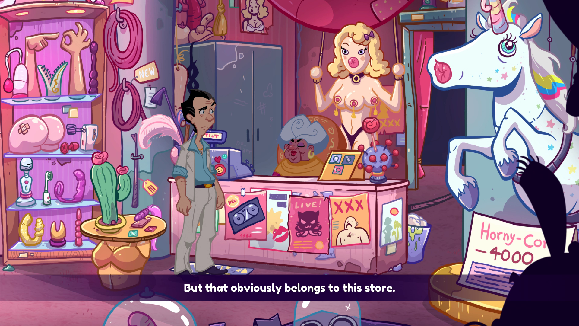 aruna chandrasekharan recommends leisure suit larry boobs pic