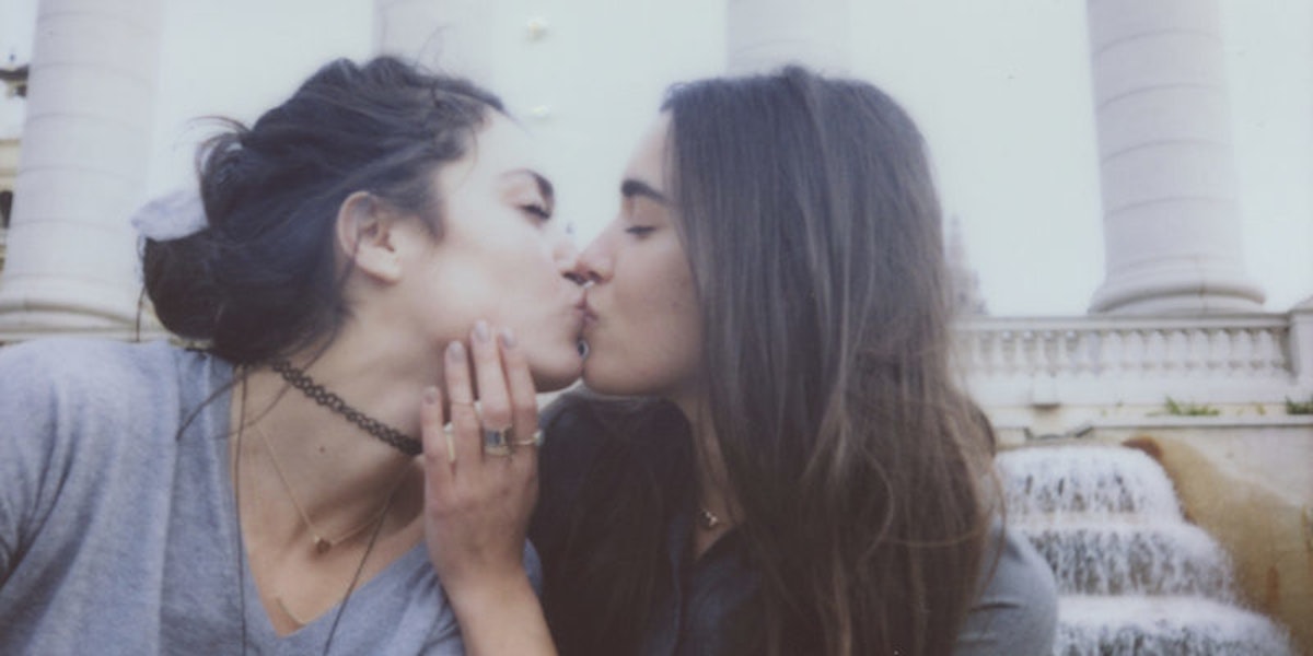 Best of Lesbian couple seduce teen