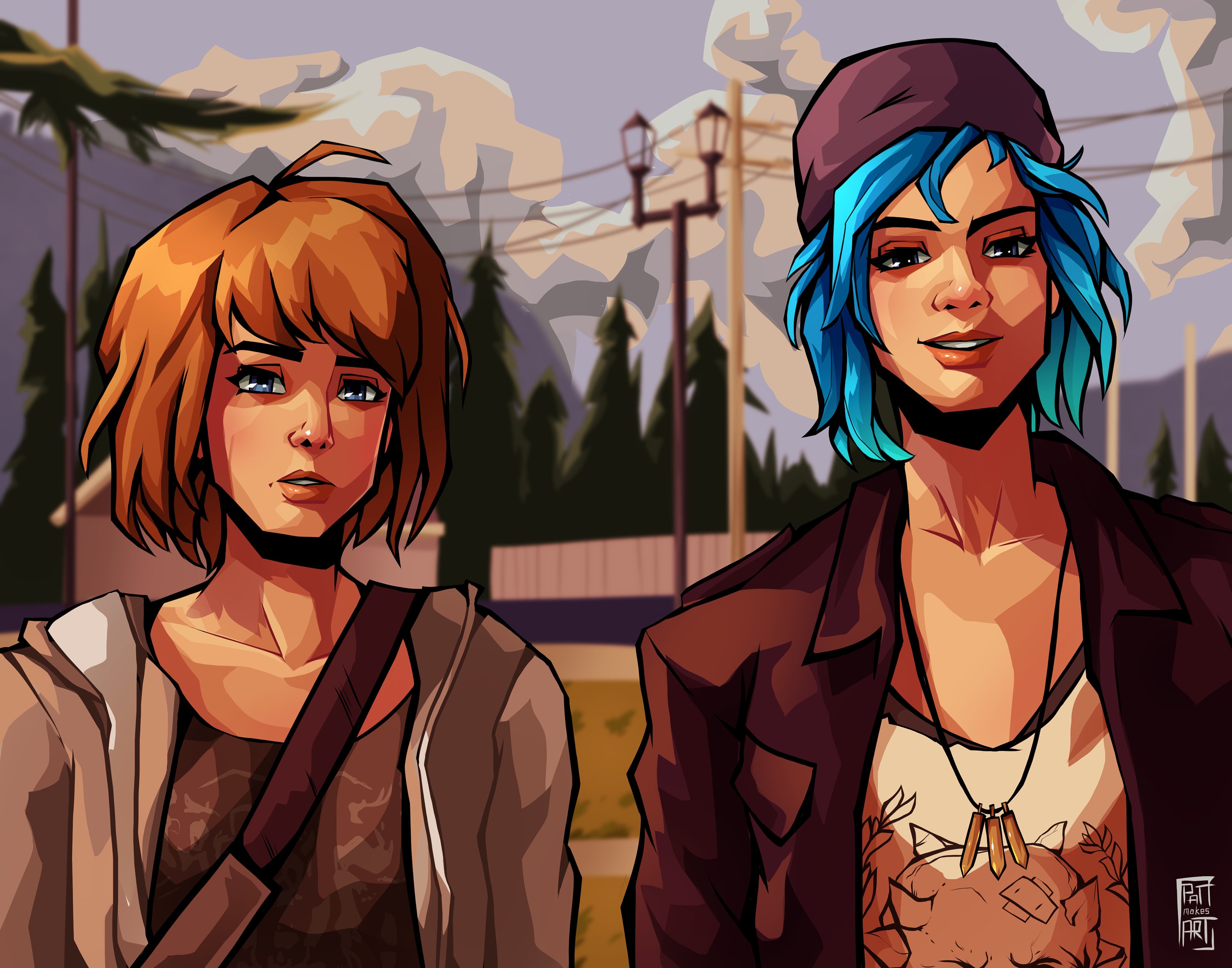 camille baughman add photo life is strange fan art max and chloe