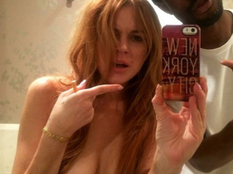 brian ballweg add lindsay lohan topless picture photo