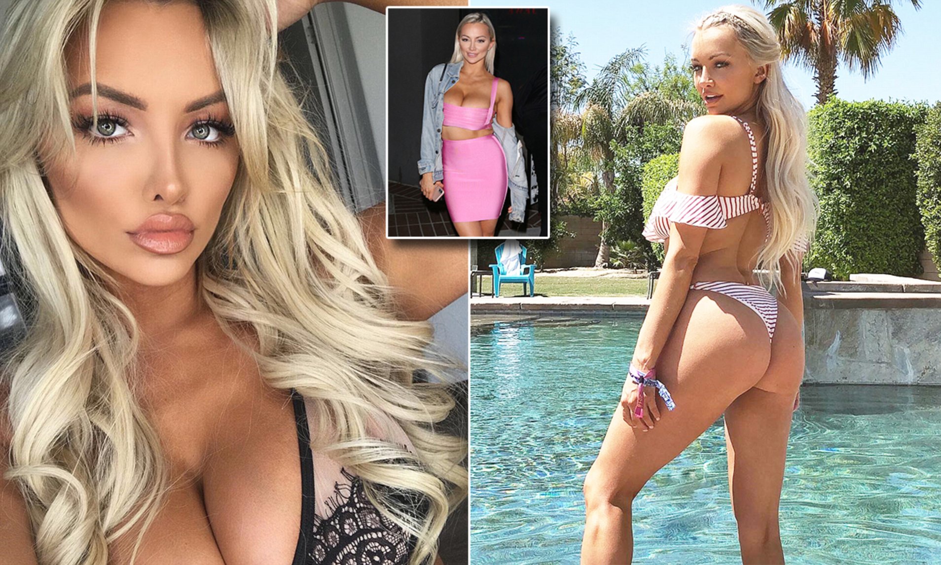 ady benitez recommends Lindsey Pelas Boob Size