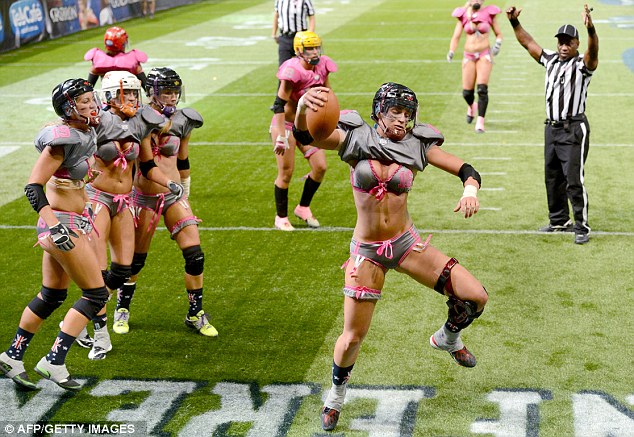 Lingerie Football League Mishaps pool bad