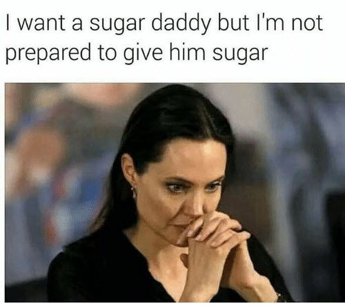 carmen kwong recommends looking for sugar daddy meme pic