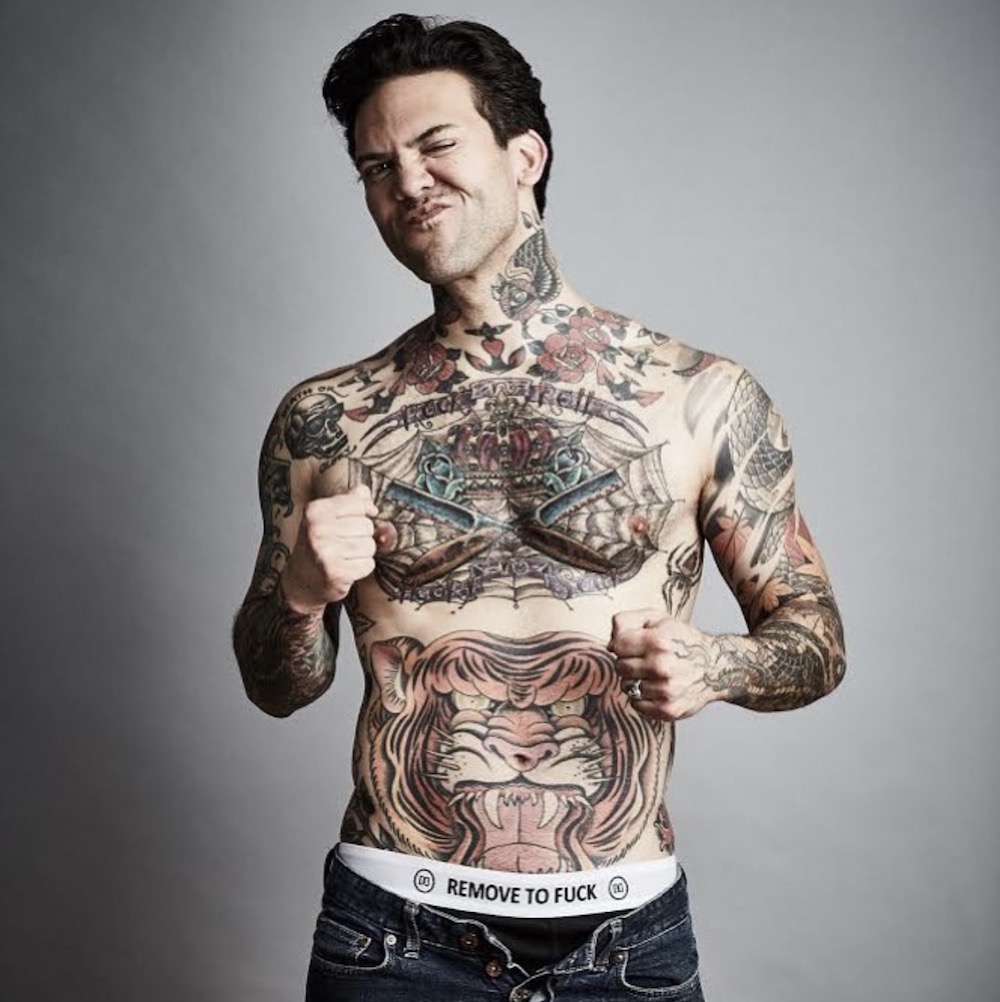 Male Pornstars With Tattoos latex bondage