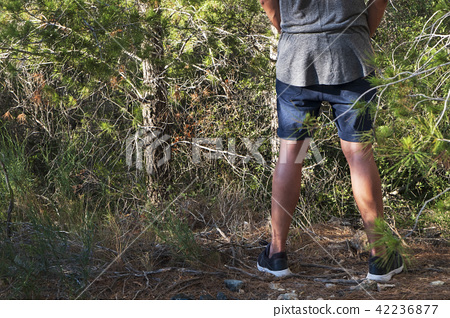 adam maley add photo man peeing in the woods