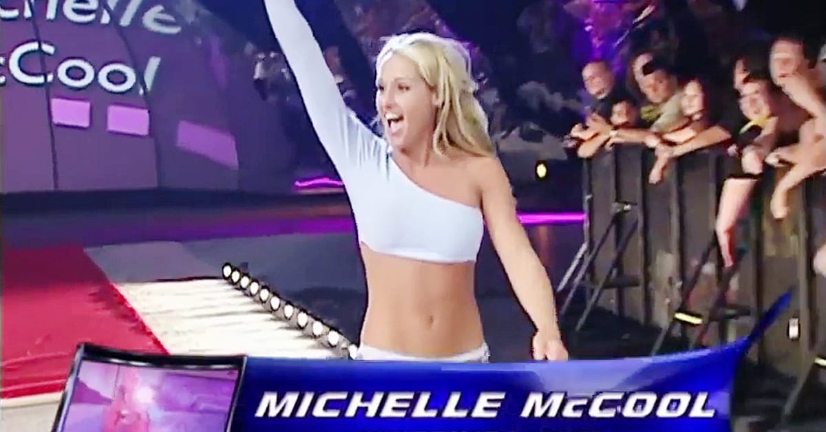 barbara lalone recommends michelle mccool wardrobe malfunction pic