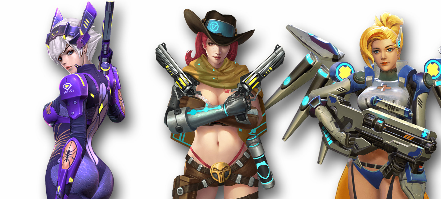 arron davies recommends Naked Female Overwatch Characters