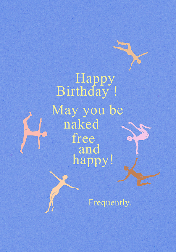 adam goodier recommends Naked Happy Birthday