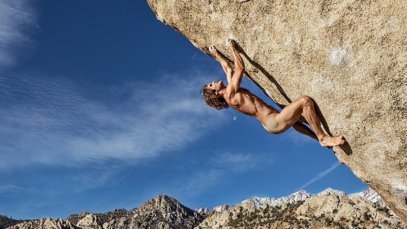 Best of Naked rock climbing