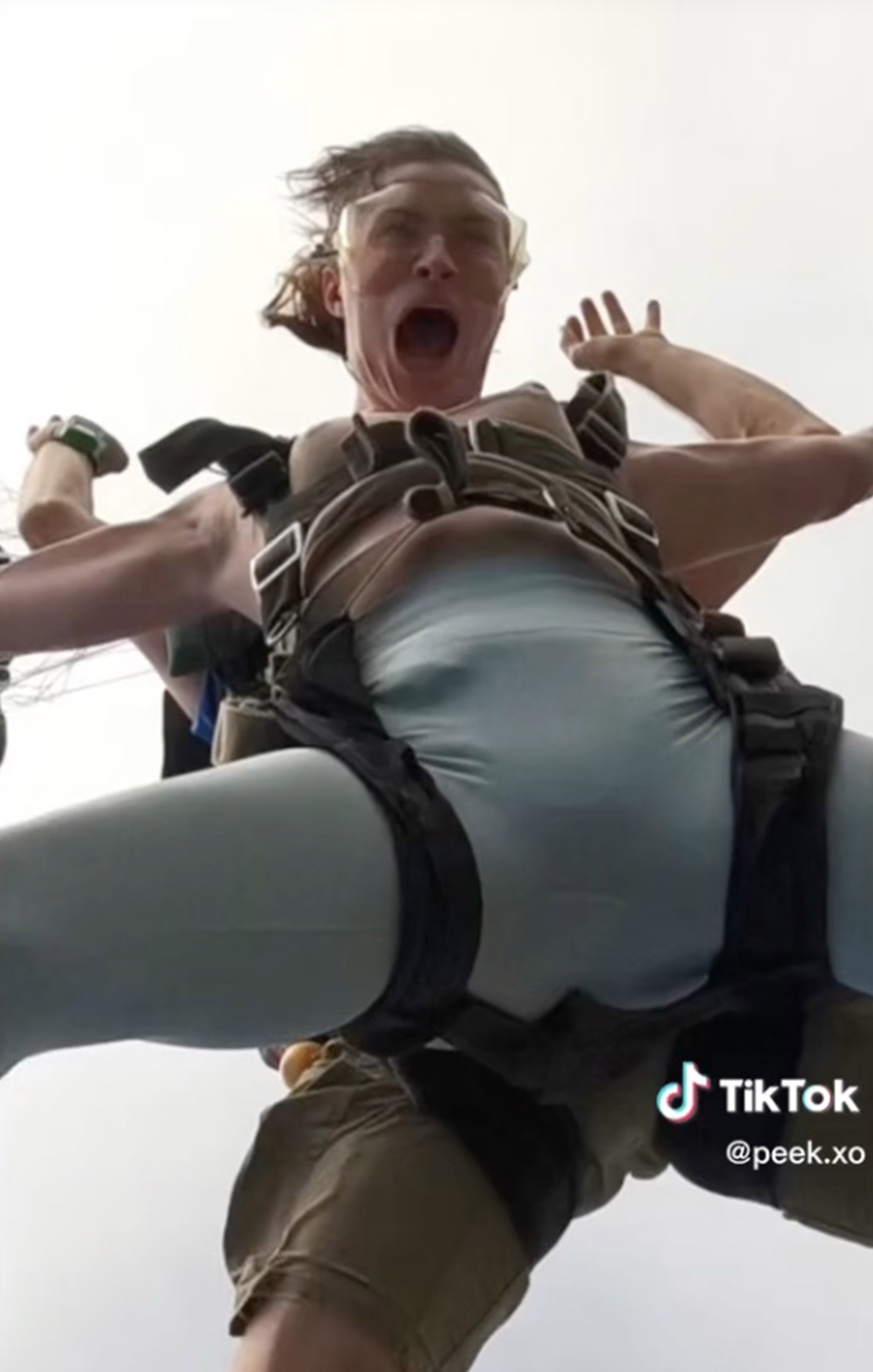 carolyn ota recommends naked sky diving video pic