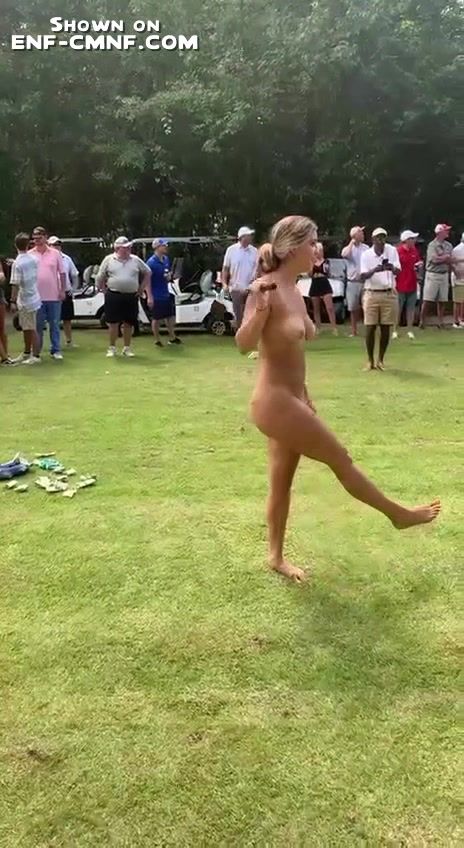 david p gonzalez recommends naked women golfing pic