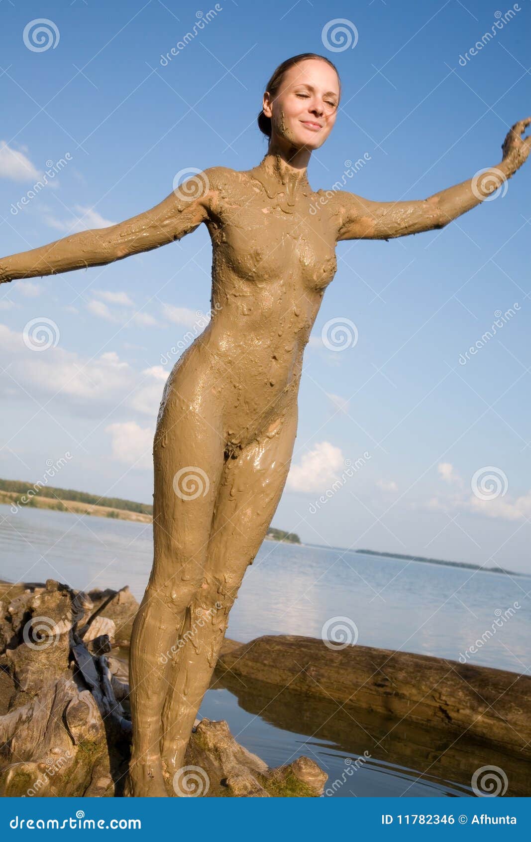 Best of Naked women in mud
