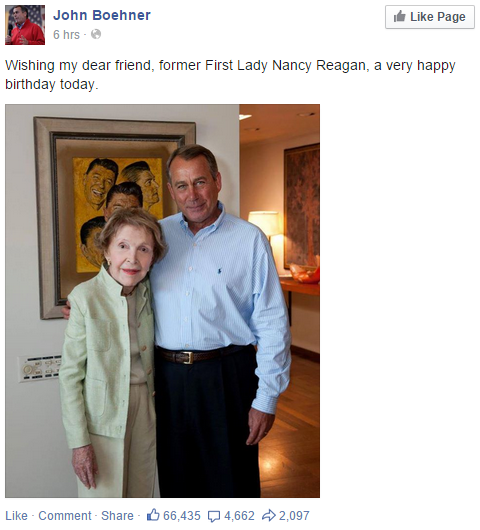 Best of Nancy reagan blowjob queen