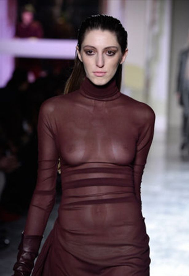 Nipples On The Catwalk hd louise