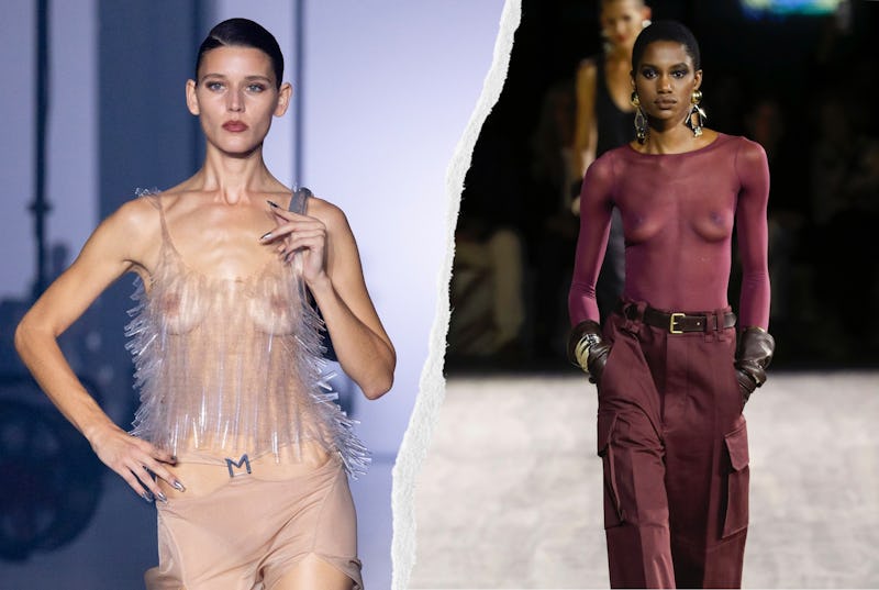 ariel cartoneros recommends nipples on the catwalk pic