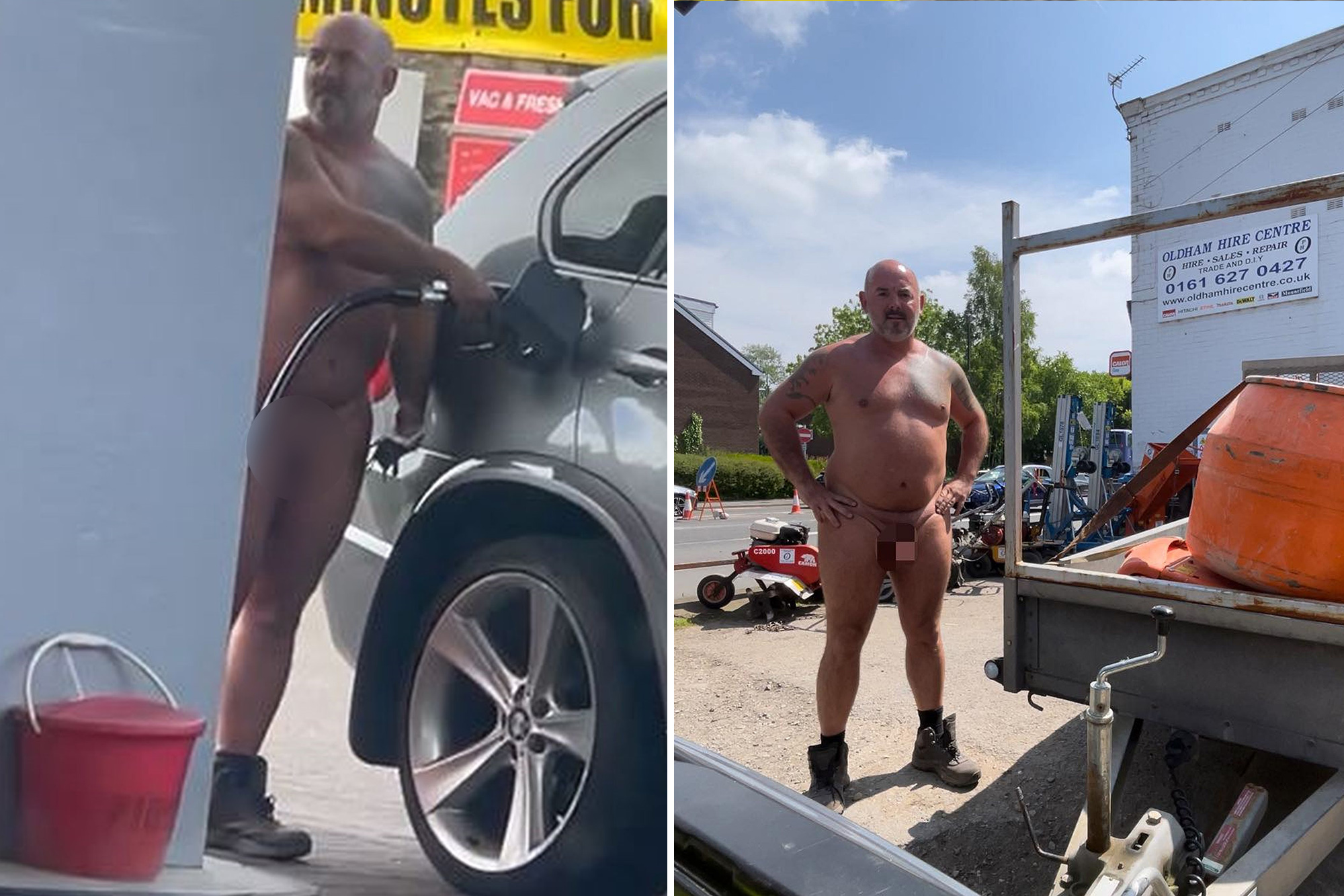 darren gropp recommends nude at gas station pic