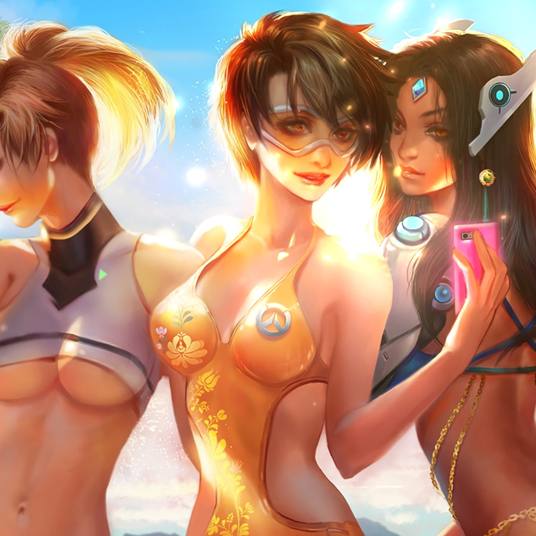 anita cespedes recommends overwatch girls in bikinis pic