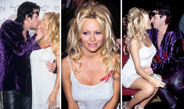 pamela anderson tied up