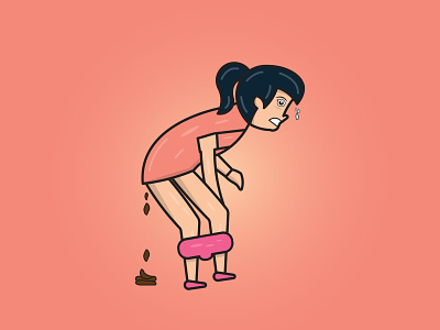 photos of women pooping