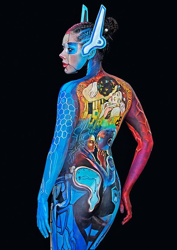 albert palmos share pictures of body painting photos