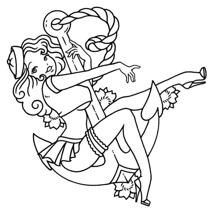 damariz hernandez recommends Pin Up Girl Coloring Pages