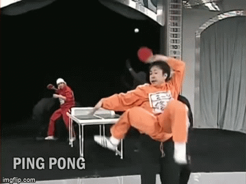 Ping Pong Show Gif pechos dildo