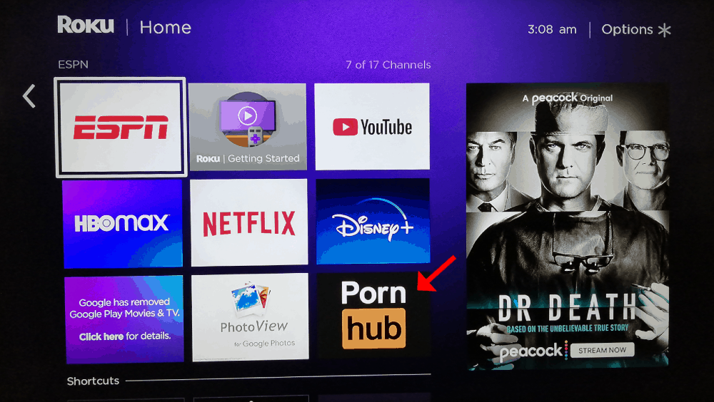 bob roemer recommends Porn On Roku Stick