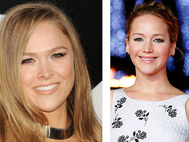 david quiram recommends ronda rousey look alike pic