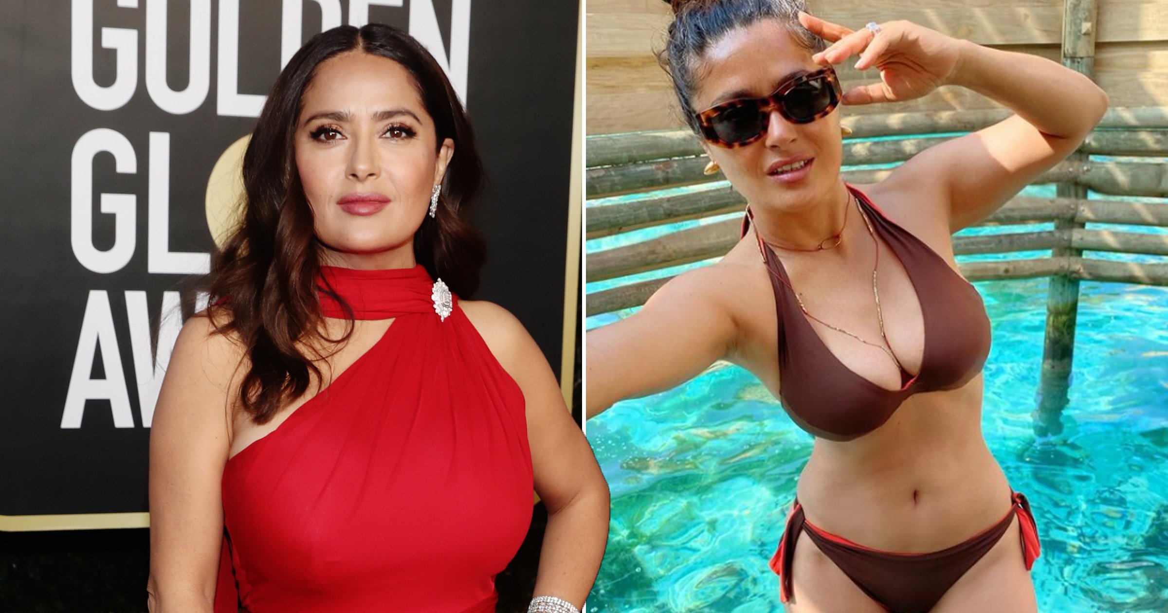 claire brimicombe recommends Salma Hayek Huge Tits