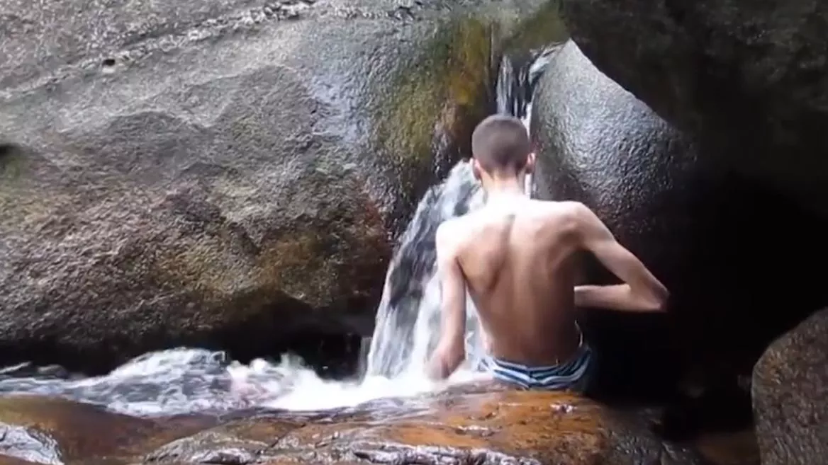 Best of Sex in a waterfall