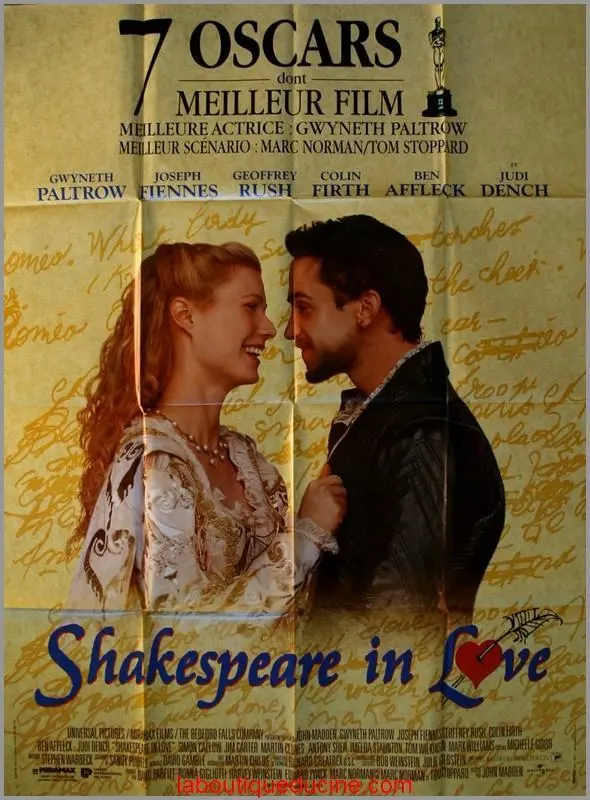 dennis posadas recommends Shakespeare In Love Movie Online