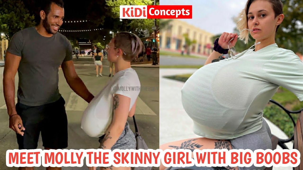amy holmberg recommends Skinny Girl Giant Boobs