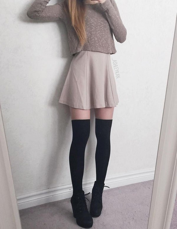 bryan dykema add photo skirt with thigh highs